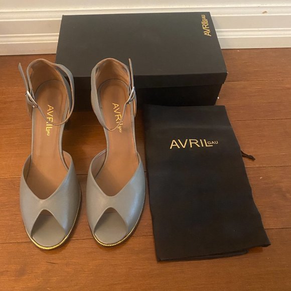 AVRIL GAU Open Toe Heels - Picture 1 of 4